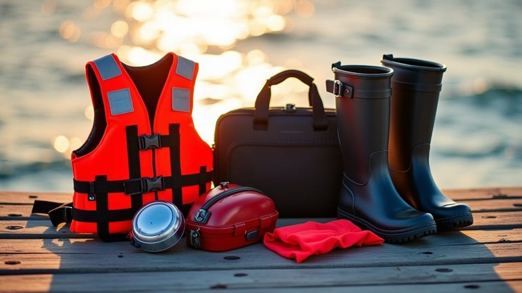 deep sea fishing safety gear