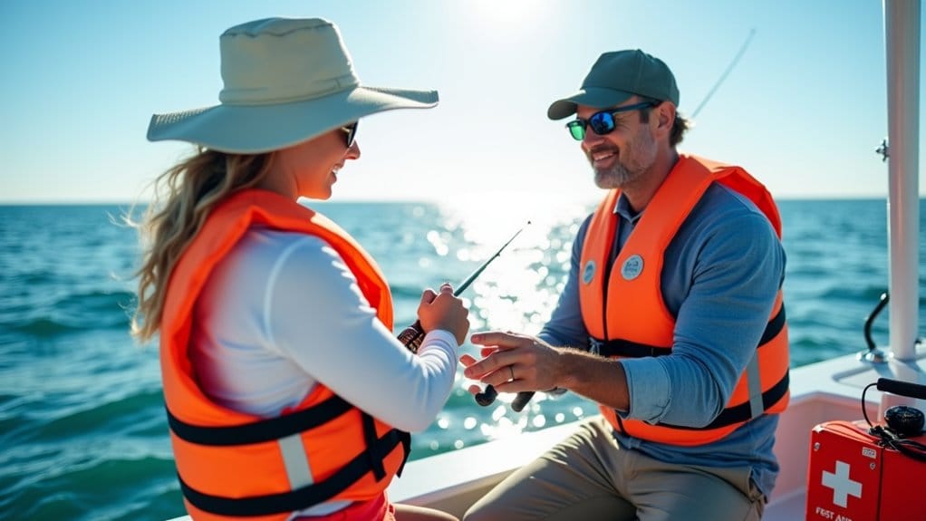 offshore fishing safety precautions